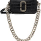 Black 'The Croc-Embossed Snapshot' Bag