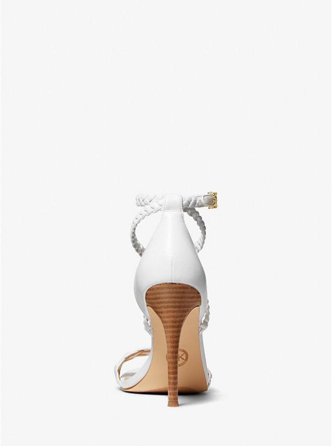Astrid Braided Faux Leather Sandal