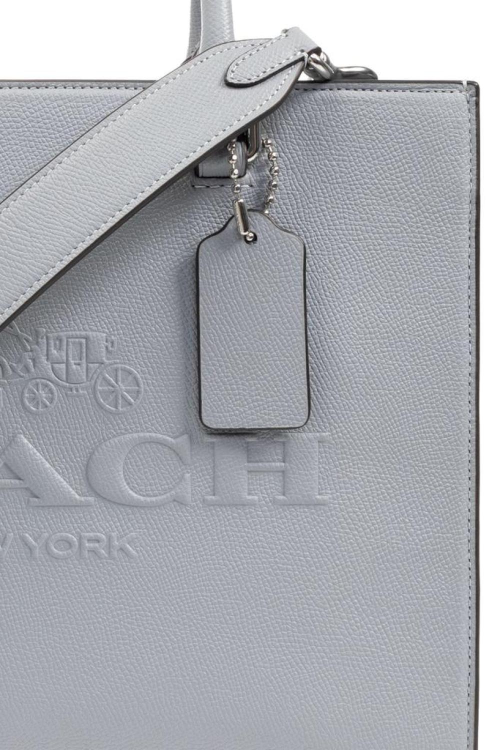 Coach Logo Detailed Tote Bag