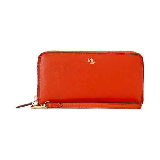 Leather Continental Wristlet