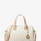 Grayson Medium Empire Signature Logo Satchel