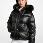 Faux Fur Trim Puffer Jacket