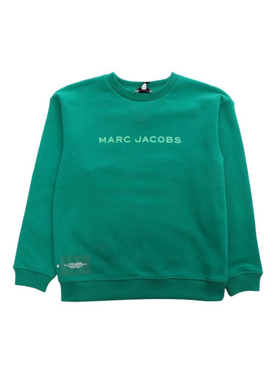 The Marc Jacobs Kids Logo Printed Crewneck Sweatshirt