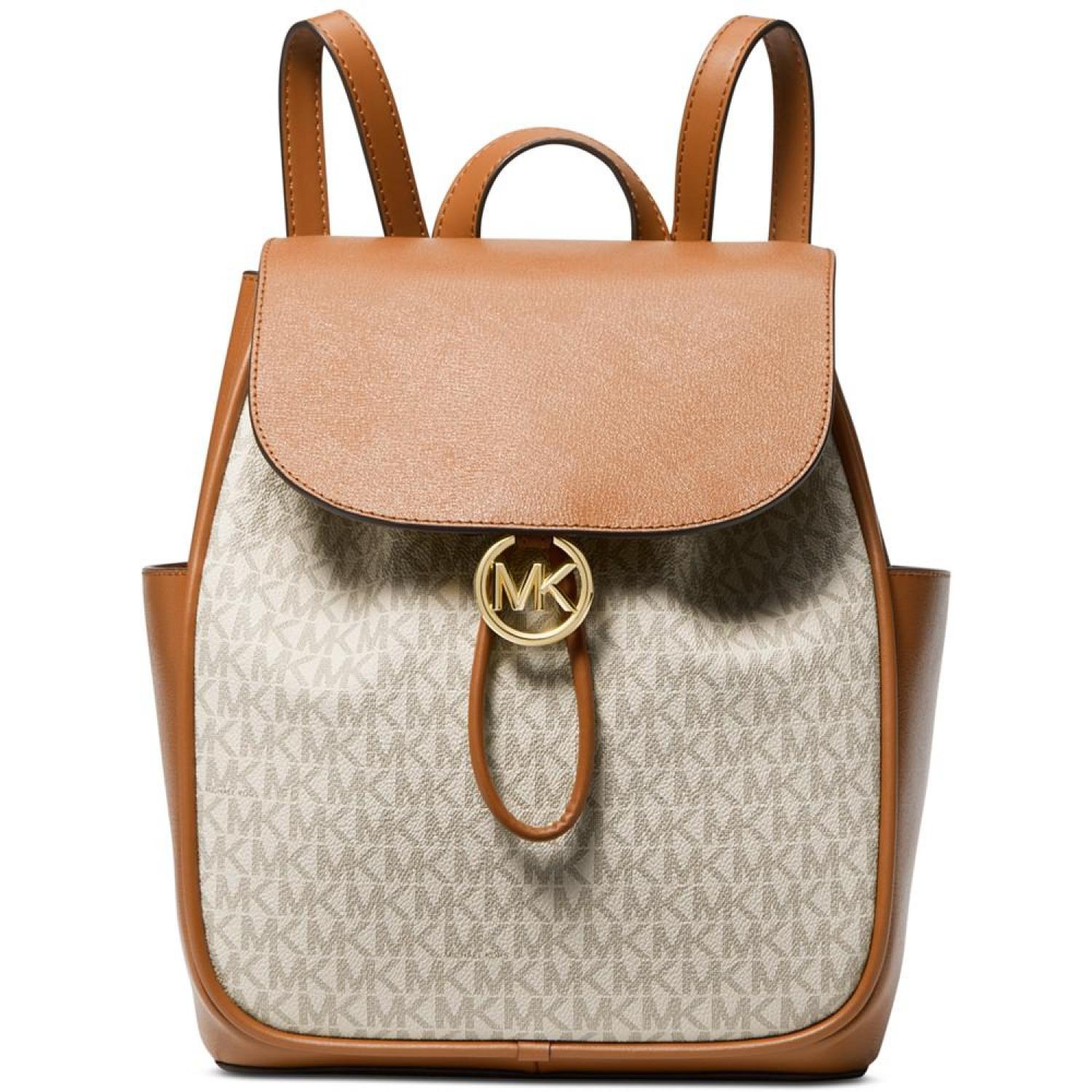 cheryl medium leather drawstring backpack Logo Cheryl Medium Backpack