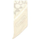 Women's Vintage-Like Signature Print Silk Skinny Scarf