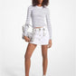 Frayed Denim Mini Skirt