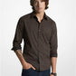 Logo Print Stretch Shirt