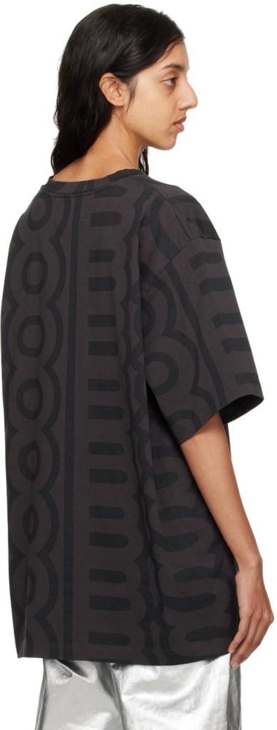 Gray 'The Monogram' Big T-Shirt