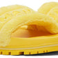 Yellow 'The Terry Slide' Sandals