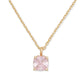 Little Luxuries Gold-Tone Pavé & Crystal Square Pendant Necklace, 16" + 3" extender