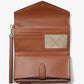Jet Set Large Signature Logo Envelope Wristlet