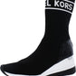 Womens Pull On Stretch Mid-Calf Boots