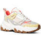 Nick Trainer Womens Leather Lifestyle Casual and Fashion Sneakers