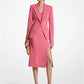 Stretch Pebble Crepe Blazer