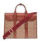 Coach Gotham Monogram Print Laptop Bag