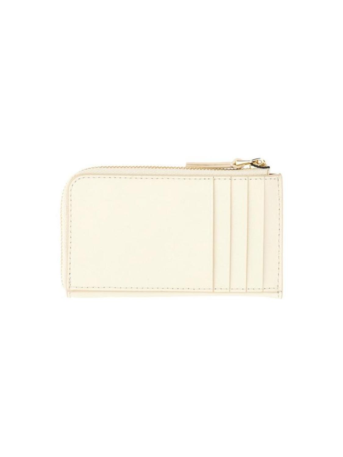 Marc Jacobs Logo Plaque Zip-Up Wallet
