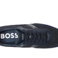 Saturn Low Profile Suede Trimmed Sneakers