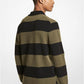Striped Wool Blend Sweater