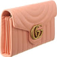 Gucci GG Marmont Matelassé Leather Wallet On Chain