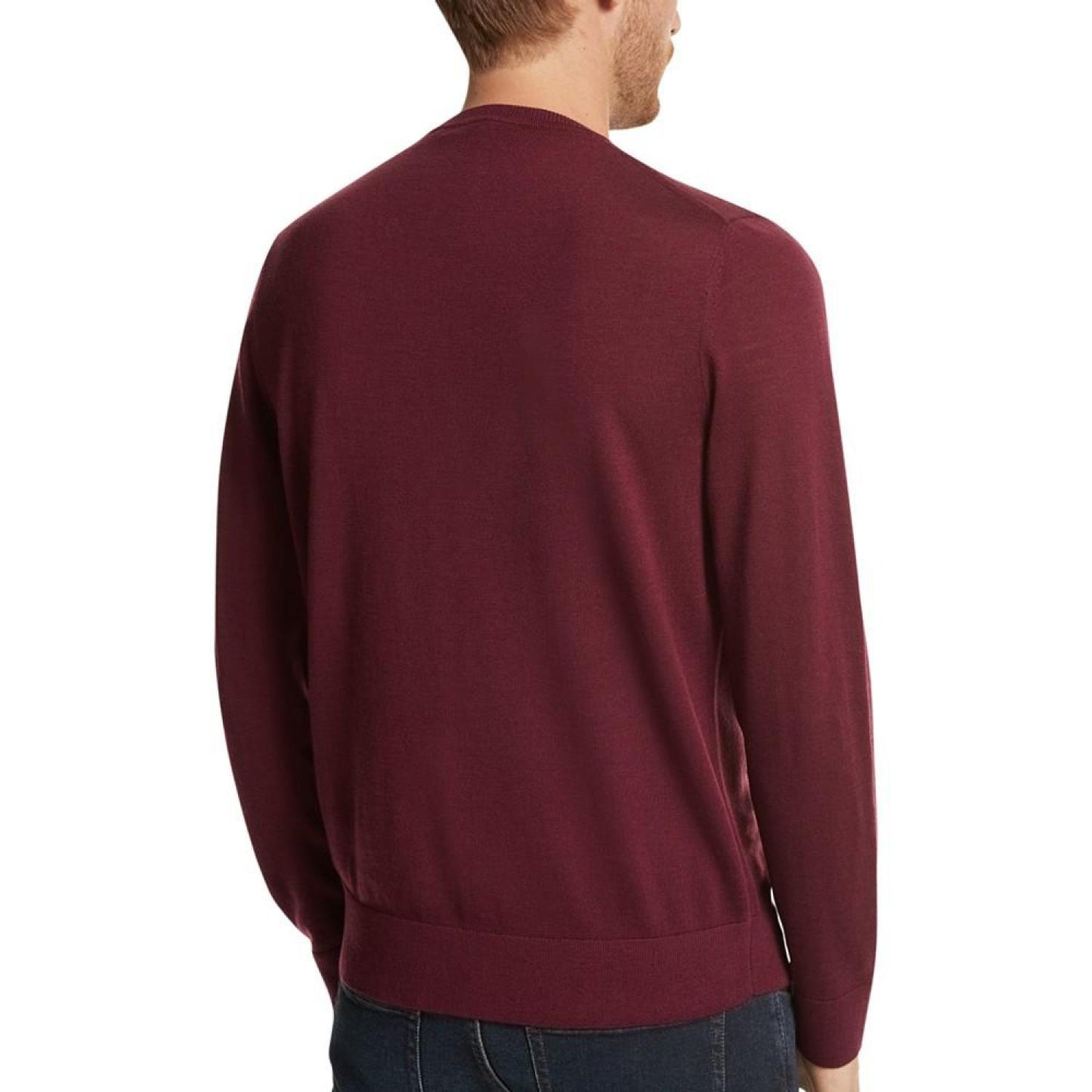 Men's Merino Wool Crewneck Sweater