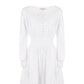 Michael Michael Kors Palm Eyelet V-Neck Dress