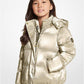 Quilted Ciré Puffer Jacket
