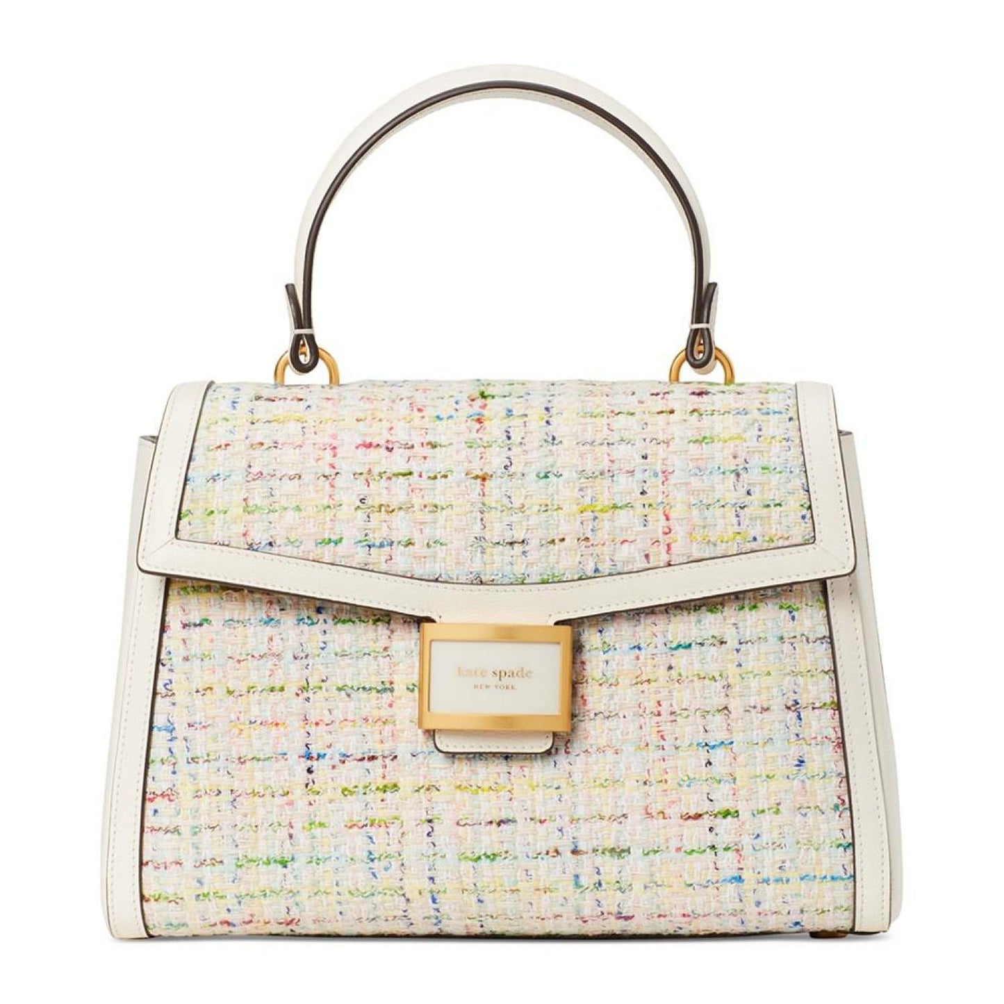 Katy Tweed Small Top Handle Satchel