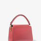 Karlie Graphic Logo Striped Leather Crossbody Bag