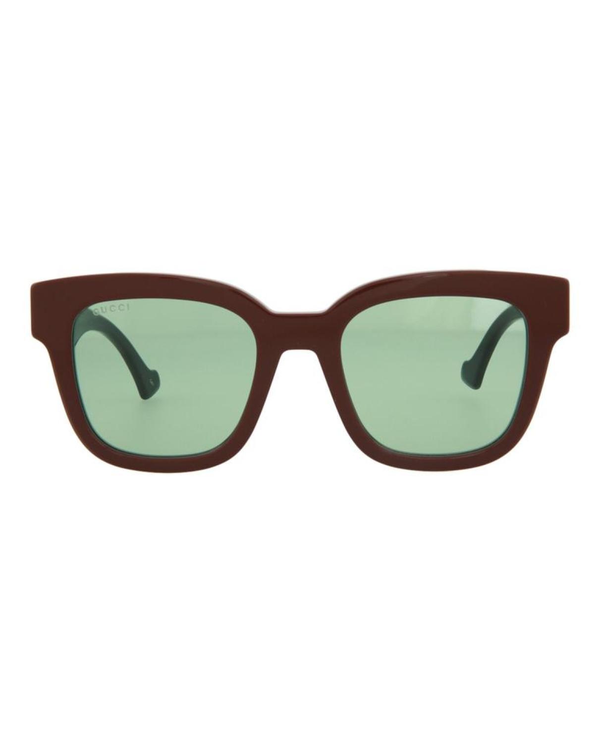 Square-Acetate Frame Sunglasses