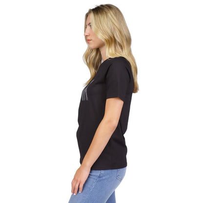 Women's Rhinestone-Logo T-Shirt