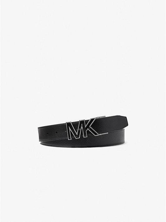 Reversible Logo and Faux Leather Belt