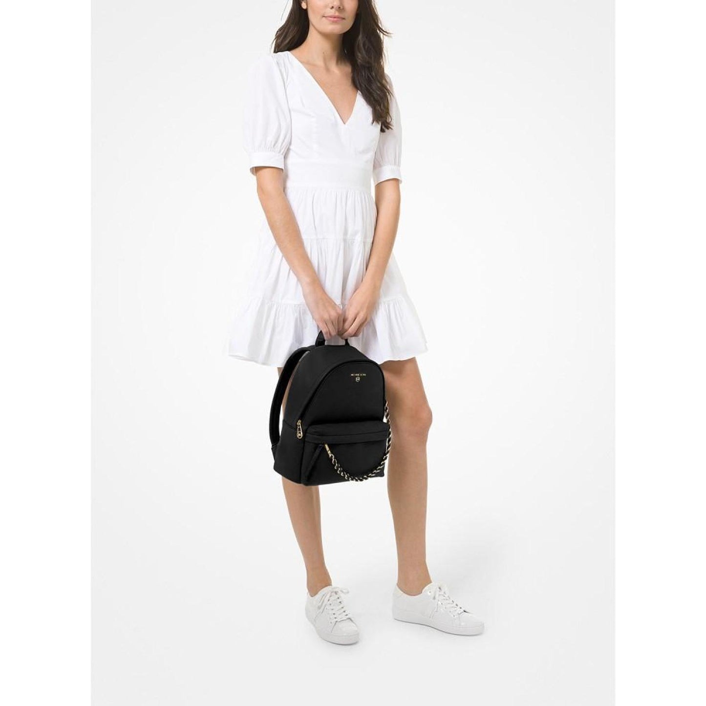 Slater Medium Leather Backpack