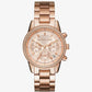 Ritz Rose Gold-Tone Watch
