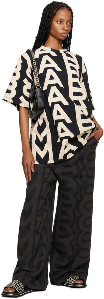 Black 'The Monogram' T-Shirt