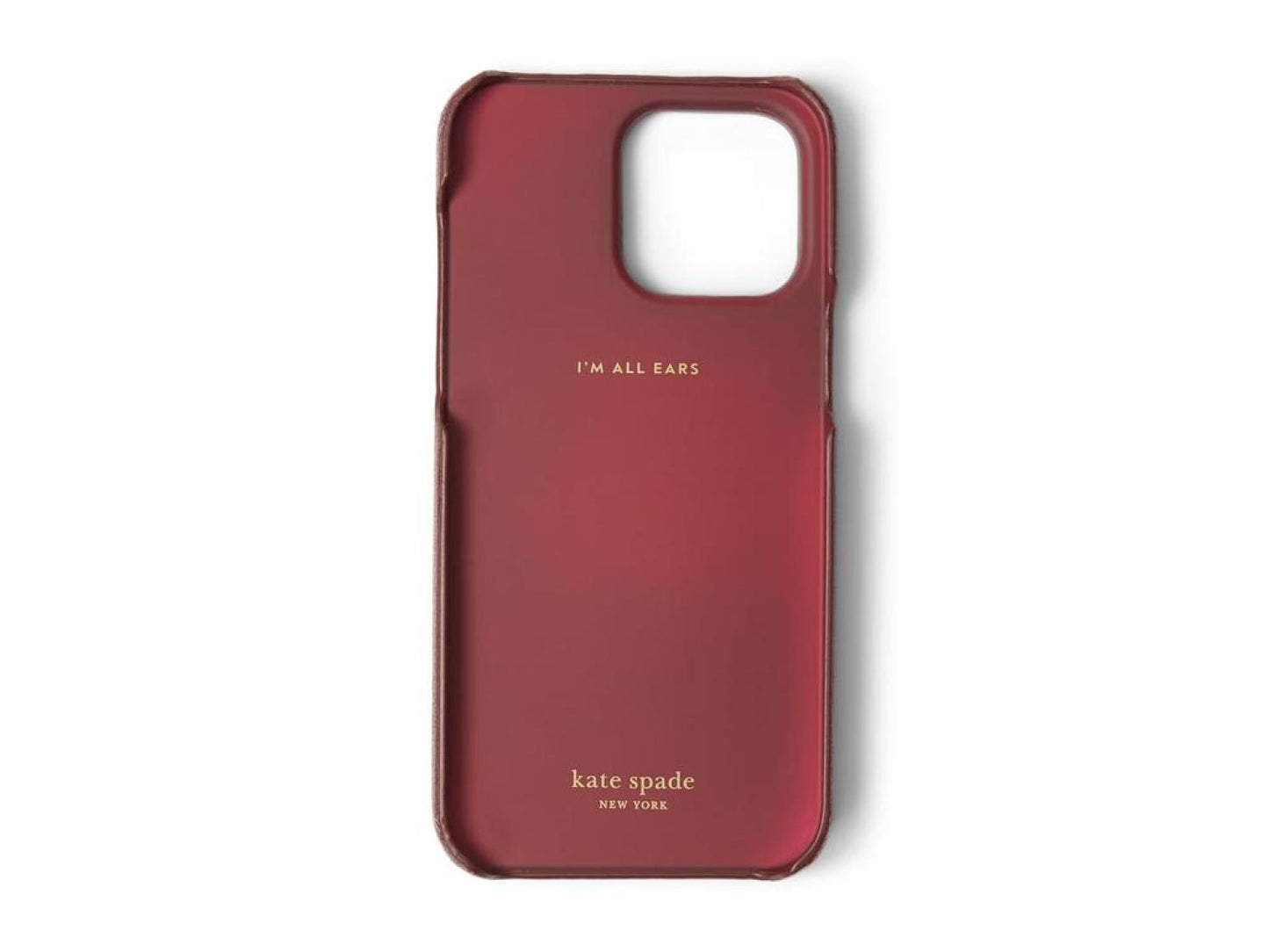 Morgan Color-Blocked Saffiano Wrapped Leather Phone Case Cardholder 14 Pro Max