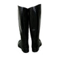 Gucci Women's Leather Lace up Boulanger Equestrian Boots
