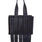 Chloé Woody Medium Canvas & Leather Tote