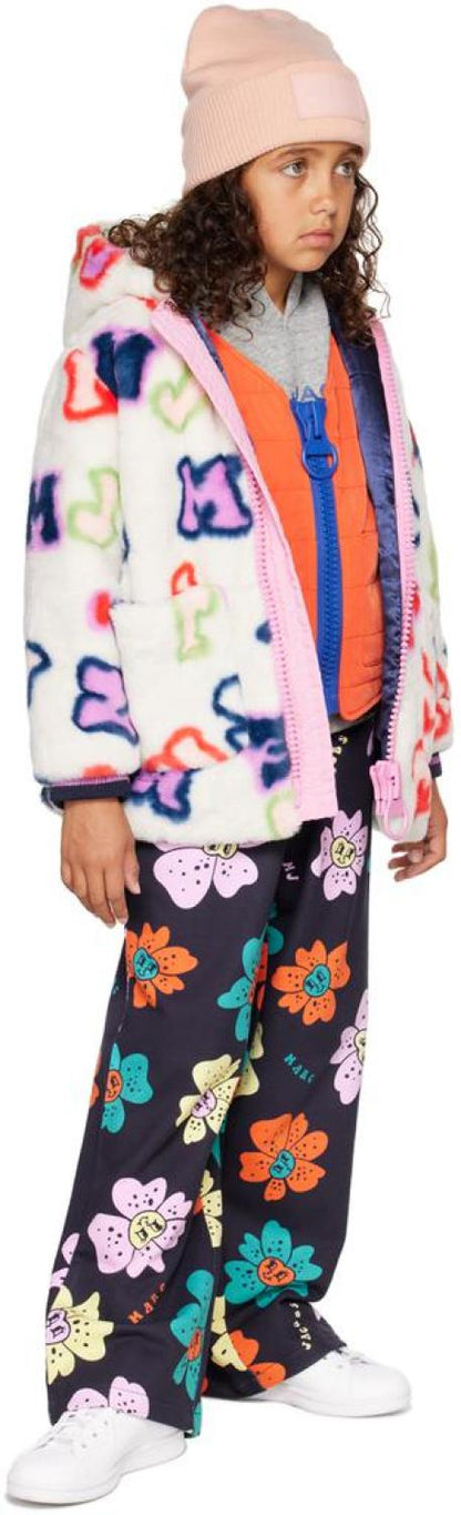 Kids Navy Floral Lounge Pants