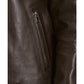 Men's Leather Racer Jacket, Created for Macy's