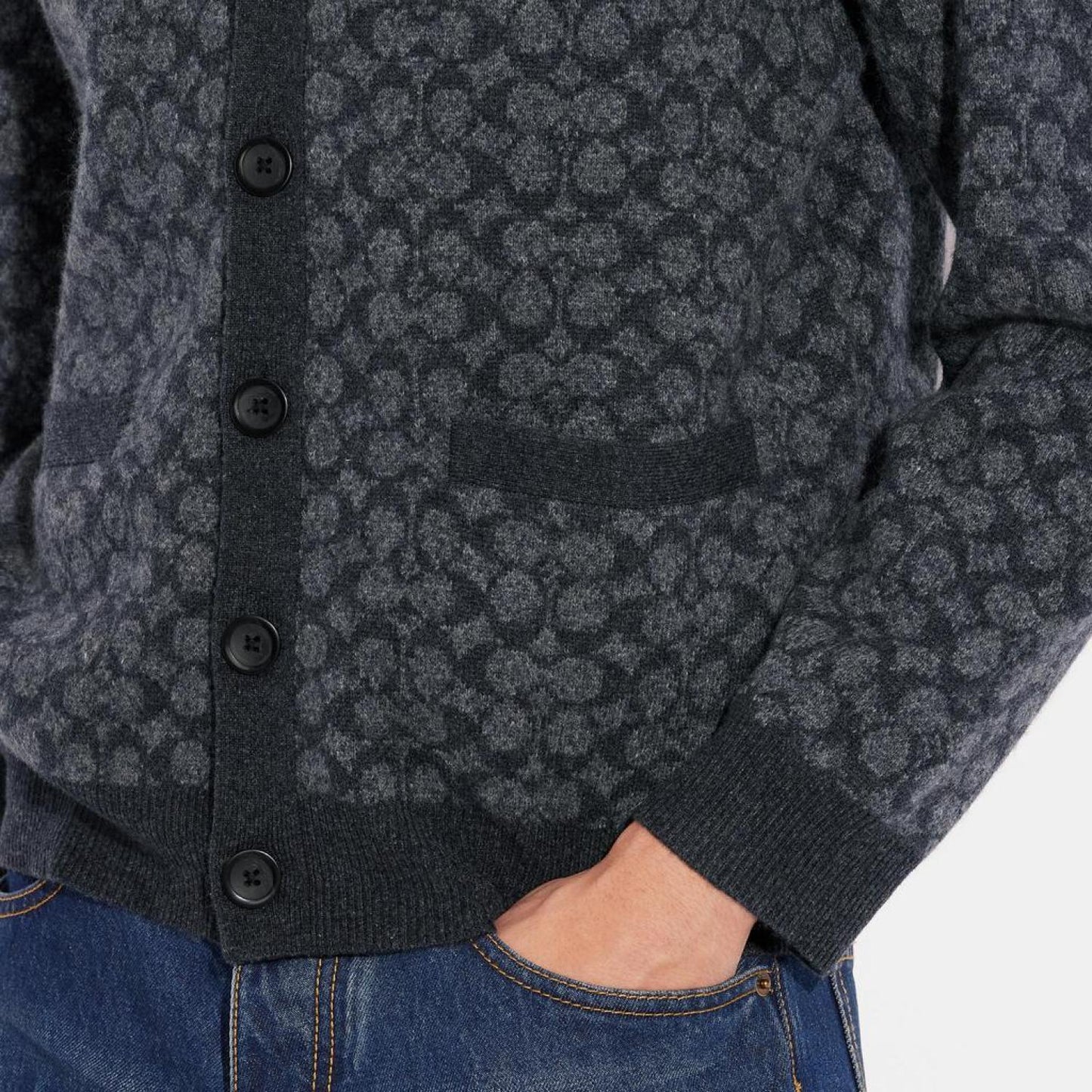 Coach Outlet Signature Cardigan