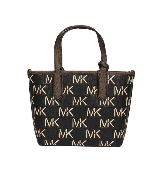 Michael Kors Eliza All-Over Logo Printed Tote Bag