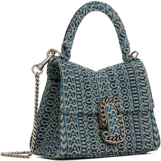 Blue 'The St. Marc Mini Top Handle' Bag