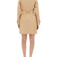Michael Michael Kors Belted Twill Trench Coat
