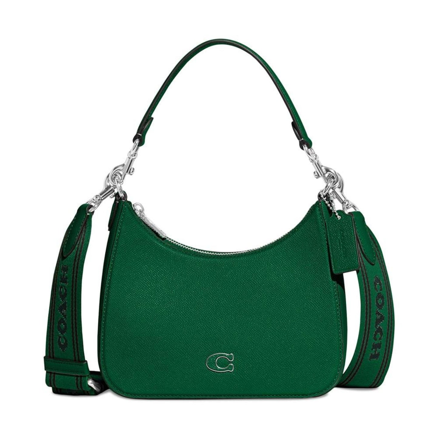 Hobo Small Crossgrain Leather Crossbody