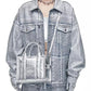 The Mini Metallic Leather Tote Bag