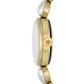 Women's Monroe Three Hand Gold-Tone Stainless Steel and Imitation Pearl Watch 24mm