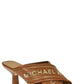 Michael Michael Kors Gideon Crossover Strapped Sandals
