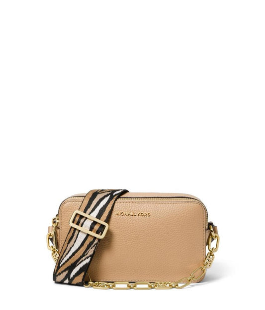 Jet Set Small Double Zip Camera Chain Crossbody