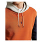Color-Blocked Double Knit Hoodie