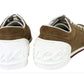 Gucci Women's Leather / Suede Trainer With Script Logo Sneaker